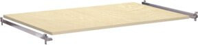 VARIOfit Sperrholz Etagenboden beige, einhängbar in Drahtgitterwände, B/T: 103,0 x 66,0 cm - Bild 1