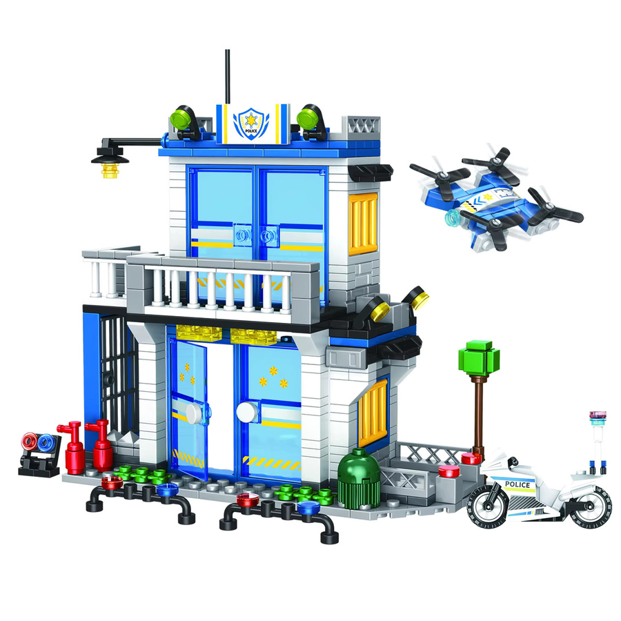 TYCOLE Polizeistation, Bausteinset, 352-teiliges Set - Bild 3