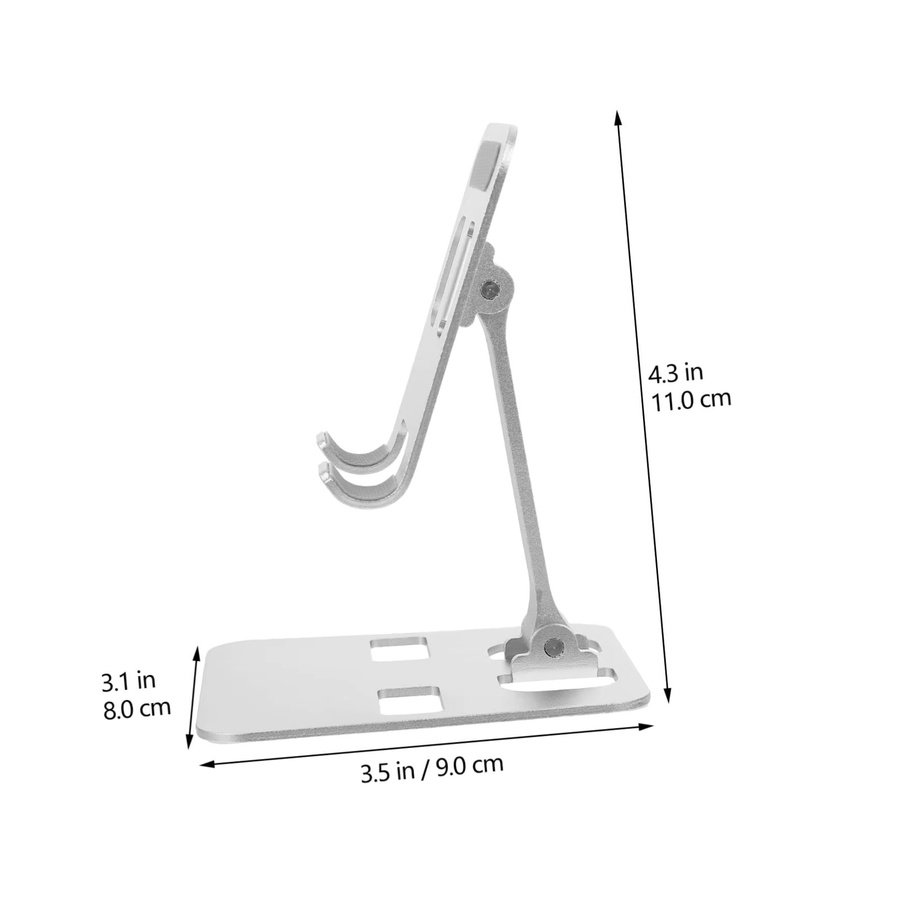 Klappbarer Desktop-Ständer für Telefon und Tablet in Gold, tragbarer Halter für Heimbüro, Filme und Videoanrufe, kompatibel mit verschiedenen Geräten - Bild 2