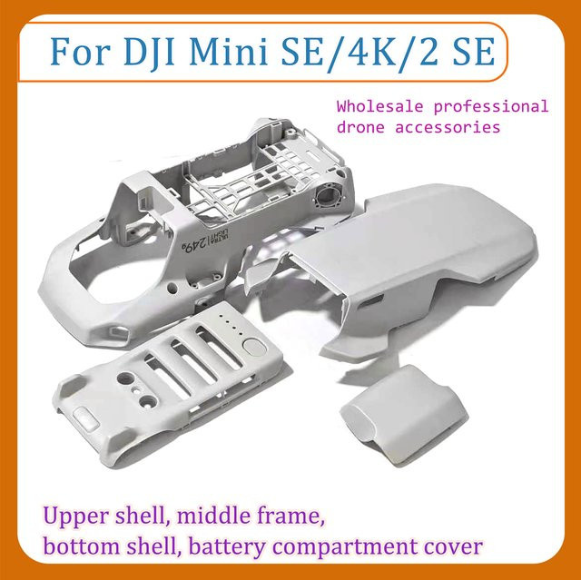 DJI Mini Ersatzgehäuse Set für DJI Mini 2 SE/SE/4K bestehend aus oberem und unterem Gehäuse - Bild 1
