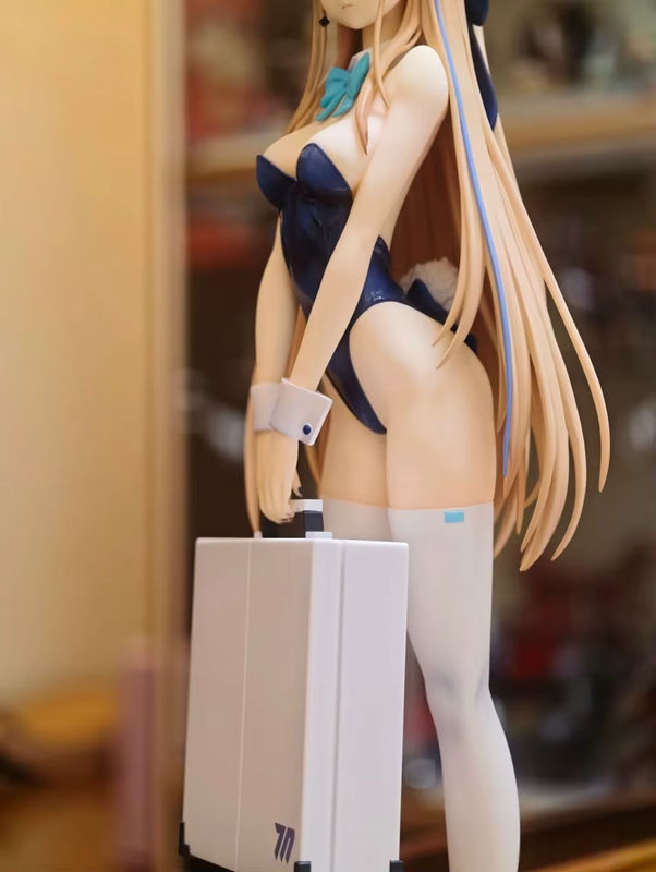 Blue Archive Asuma Toki Anime-Figur Bunny-Girl als Sammlerfigur aus Kunststoff in Blau - Bild 3