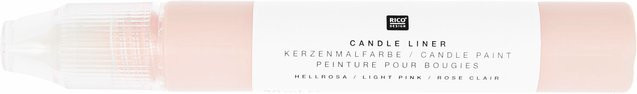 Rico Design Candle Liner Kerzenmalfarbe Hellrosa 30ml - Bild 1