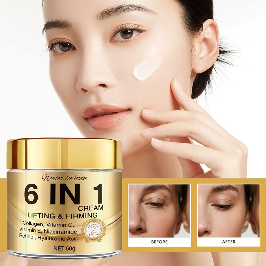 eelhoe 6 IN 1 Kollagen-Gesichtscreme, Vitamin C, Retinol, Hyaluronsäure, 50 g - Bild 3