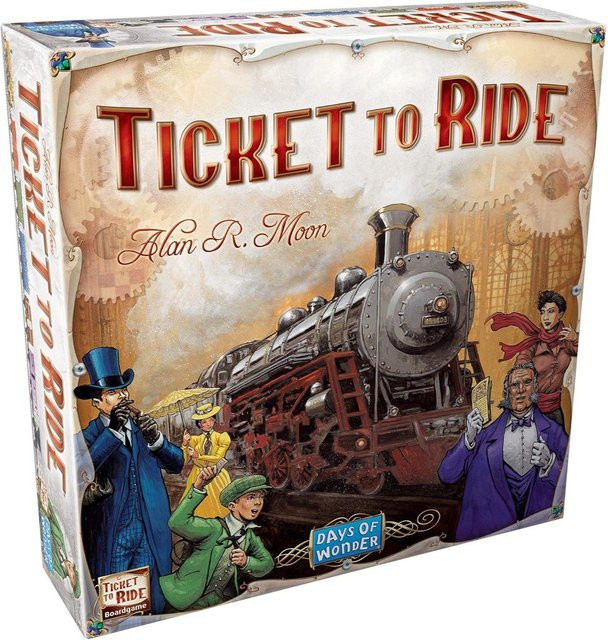 Lemo Nade Zug um Zug Strategiespiel Eisenbahn - Bild 1