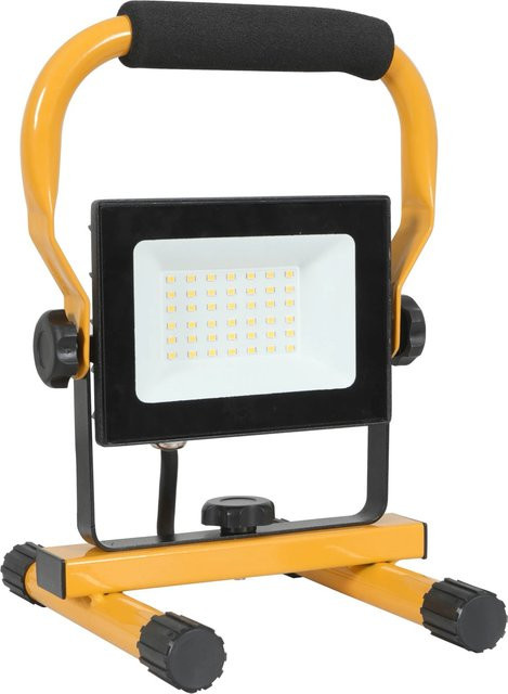 LED's Work Arbeitsleuchte 30 W mit IP65 Schutzklasse in Schwarz-Gelb für Innen- und Außenbereich - Bild 1