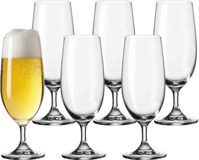 Leonardo Biergläser Daily, 6er Set, transparent, 360 ml - Bild 1