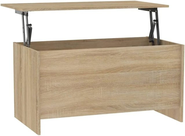 vidaXL Couchtisch Sonoma-Eiche modern mit Lift-up-Top, B/T/H: 102 x 55,5 x 52,5 cm, braun - Bild 1