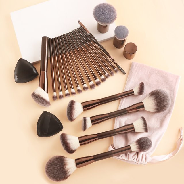 Ronshadow Make-up-Pinsel-Set, 20-teilig, für Gesicht und Augen - Bild 1