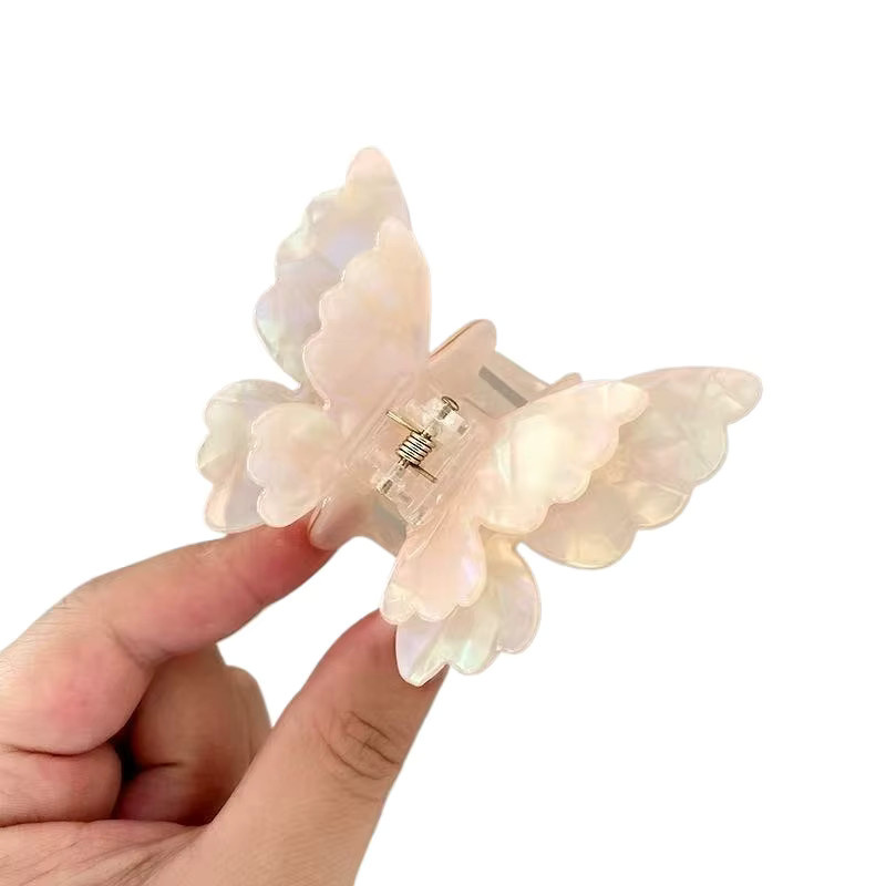 Schmetterlingshaar, bunt, transparent - Bild 3