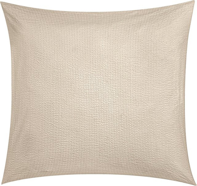 ERWIN M. Kissenbezug Avellino aus Baumwolle in Beige, B/H: 40 x 40 cm - Bild 1
