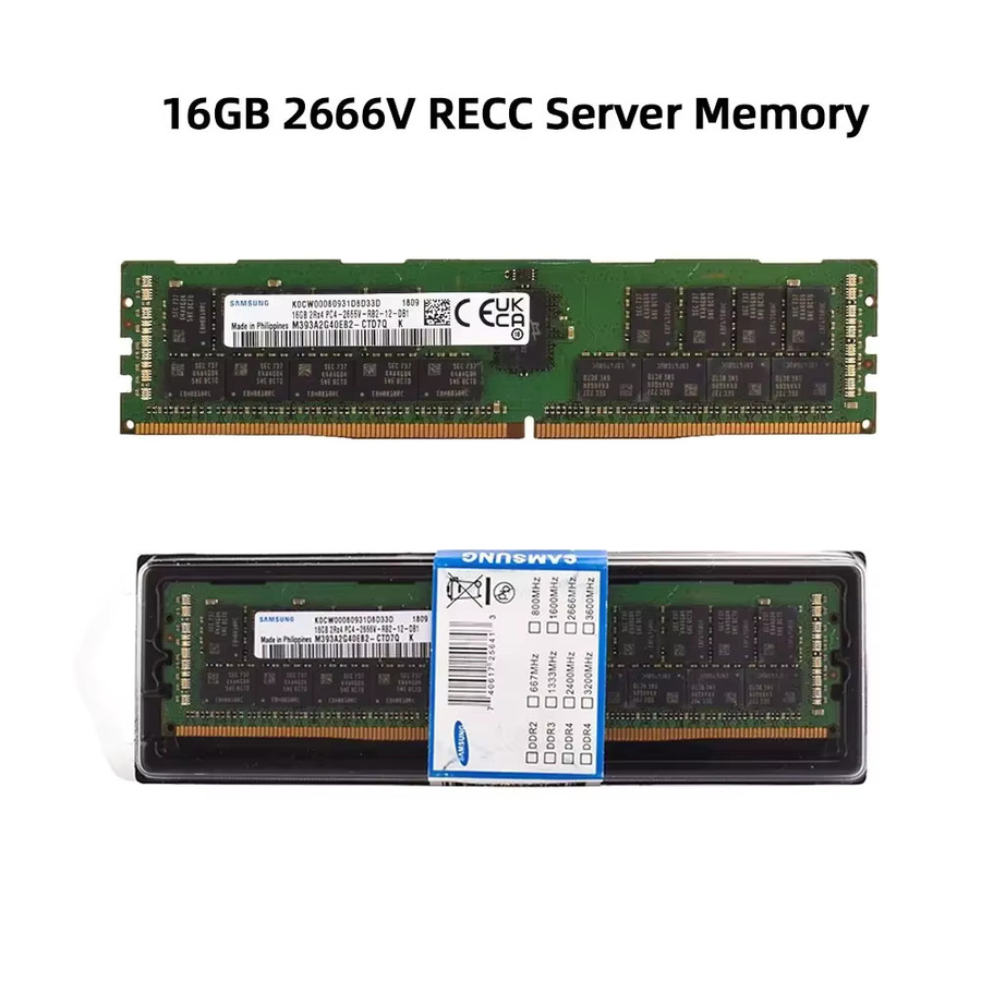 Samsung DDR4 Server-RAM REG ECC Speicher in Grün für X99 Systeme - Bild 2