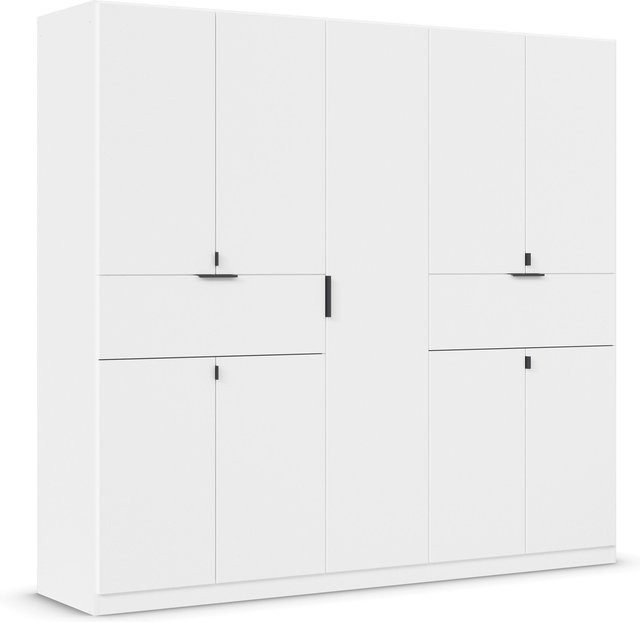 RAUCH BLUE Ticao Drehtürenschrank in Alpinweiß mit 9 Türen und 2 Schubkästen, B: 226 cm, H: 210 cm - Bild 1