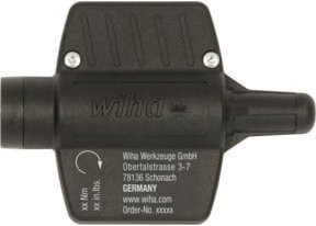 Wiha Drehmoment-Schraubendreher easyTorque Key mit fest voreingestellter Drehmomentbegrenzung 0,6 Nm in Schwarz - Bild 1