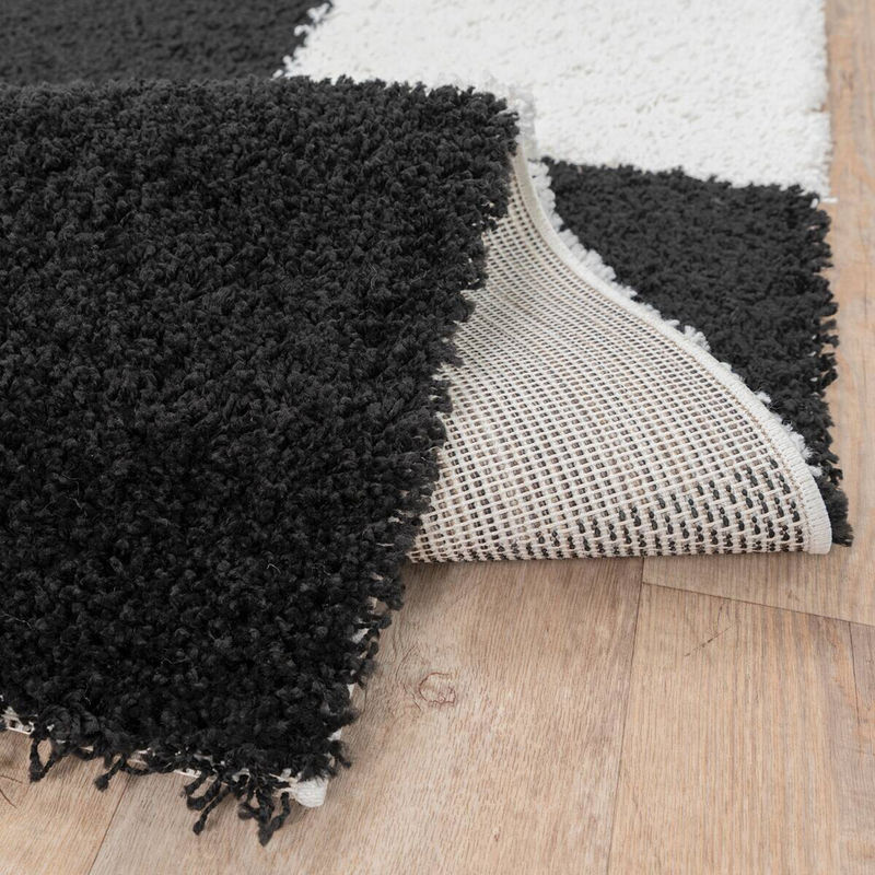 Sanat Hochflorteppich MILANO schwarz B: 160 cm, L: 230 cm - Bild 5