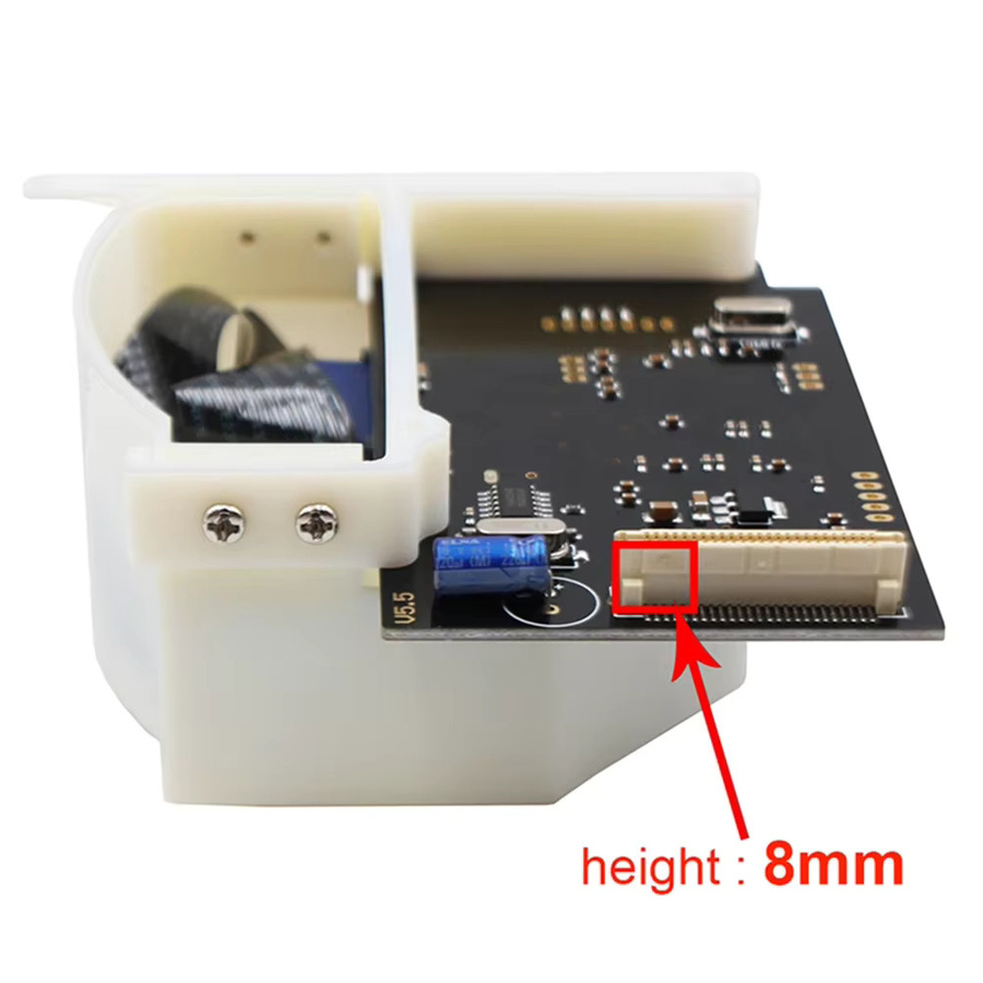 ALLOYSEED GDEMU Remote Secure Digital Card Mount-Kit für DreamCast VA1 Konsole in Schwarz - Bild 5
