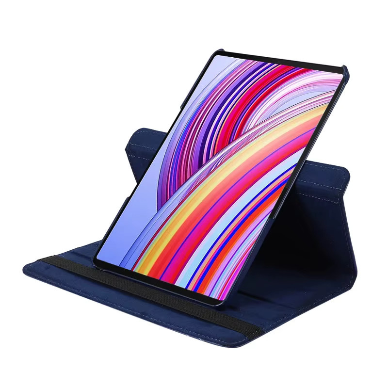 Xiaomi Schutzhülle für Redmi Pad Pro 12,1 (2024) und Poco Pad 12,1 Zoll mit 360 Grad rotierbarem Stand aus PU Leder in Weiß oder Blau - Bild 5