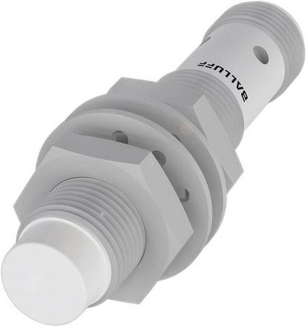Balluff Induktiver Sensor BES 516-356-S4-W BES02JN PNP Schließer Grau Durchmesser: 12 mm, Länge: 61 mm - Bild 1
