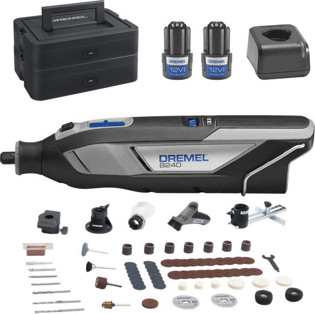 Dremel 8240 Platin-Edition Akku-Multifunktionswerkzeug in Schwarz - Bild 1