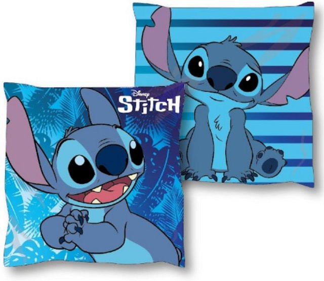 Disney Lilo & Stitch Dekokissen in Blau, B/H: 38 x 38 cm - Bild 1