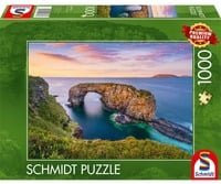 Schmidt Spiele Puzzle Great Pollet Sea Arch Irland Küstenlandschaft farbenfroh 1000 Teile - Bild 1