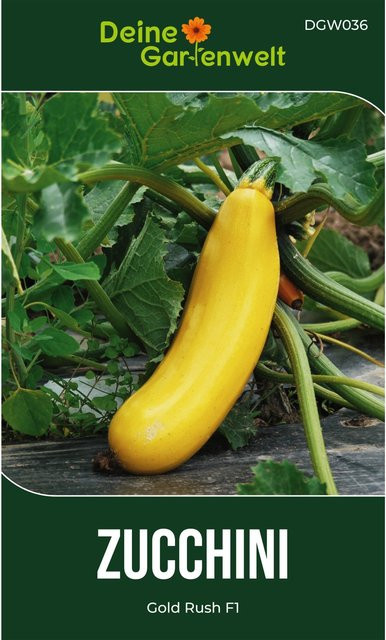 Deine Gartenwelt Zucchini Gold Rush F1 Gemüsesamen - Bild 1