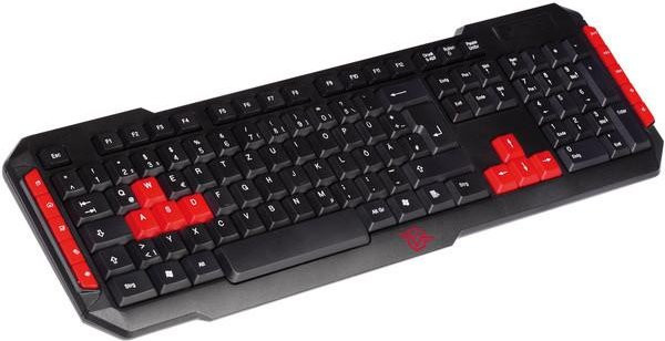 Vivanco Gaming Keyboard in Schwarz mit USB-A Anschluss - Bild 1