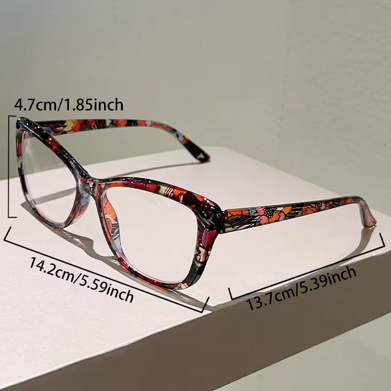 KAMMPT Lesebrille, Vollrand, quadratisch, multicolor, Damen - Bild 3