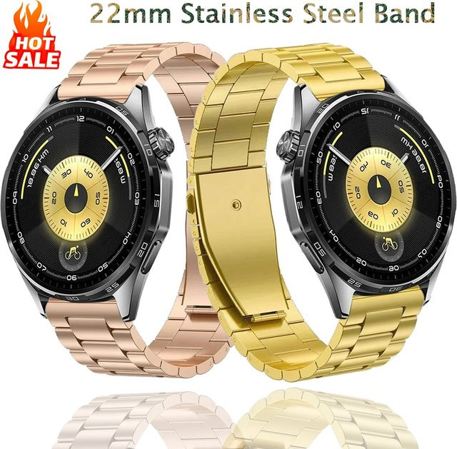 Uhrenarmband Edelstahl, 22 mm, Unisex - Bild 1