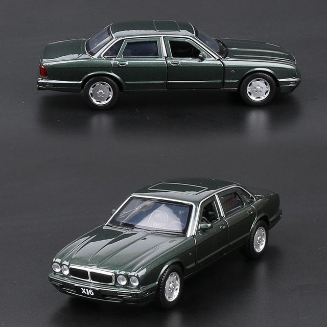 Linyi toy car Jaguar Xj6, Auto Modell, 1:36, Metall, Rückziehfunktion, ab 18 Jahren - Bild 1