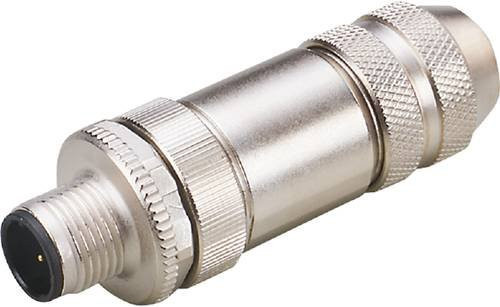 ifm Electronic E12289 Sensor-Aktor-Steckverbinder, unkonfektioniert, gerade, 4 Pol, silber - Bild 1