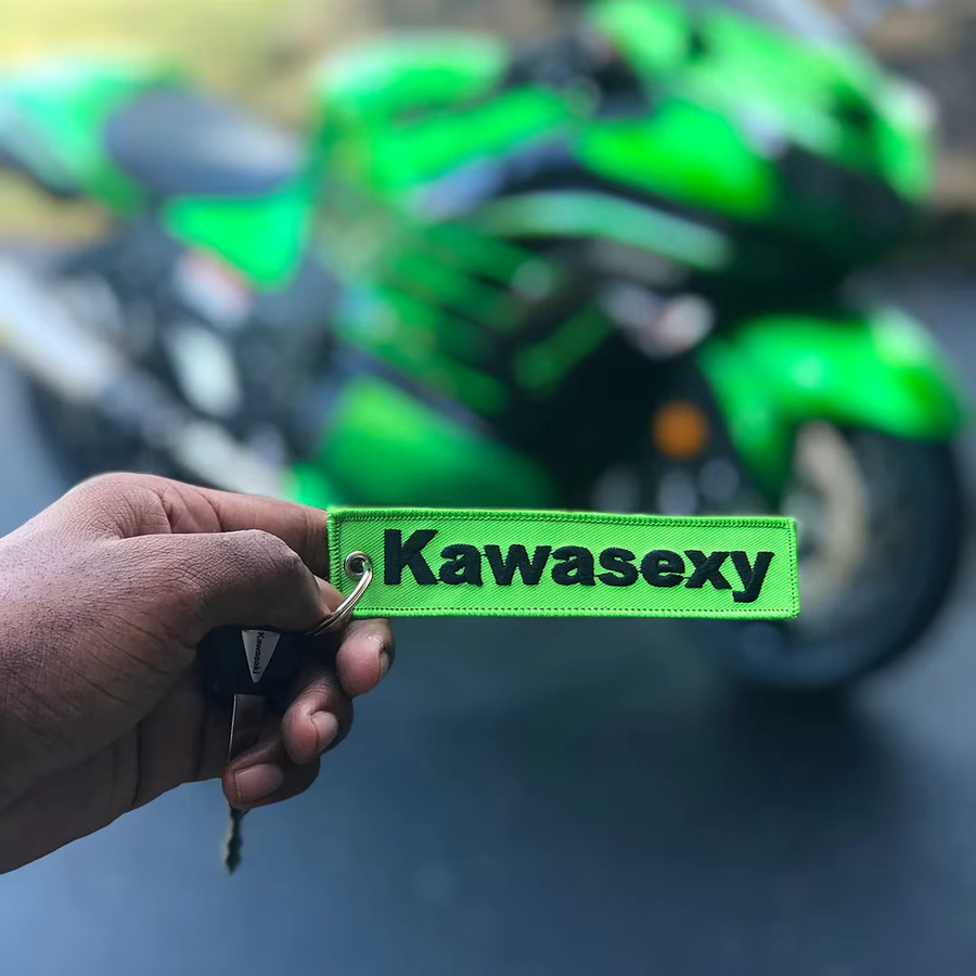 Kawasexy Schlüsselanhänger, beidseitige Stickerei, Unisex - Bild 3