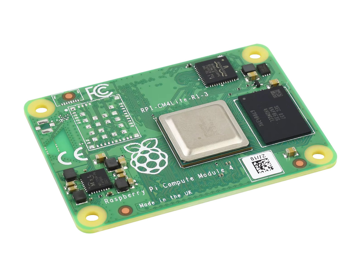 Raspberry Pi Compute Module 4 mit eMMC und Wireless in Grün - Bild 2