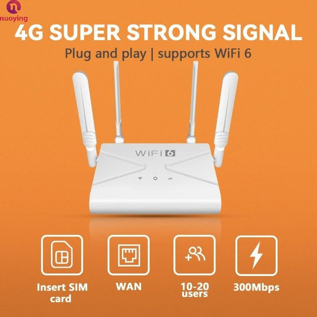 NUOYING CPE907 4G LTE Router mit SIM-Kartensteckplatz für Zuhause und Büro - Bild 1