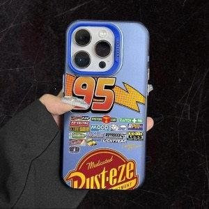 Lightning McQueen Handyhülle für Apple iPhone 17 Pro, iPhone 16, iPhone 13 Pro Max und iPhone 12 XS Max in Silber - Bild 1