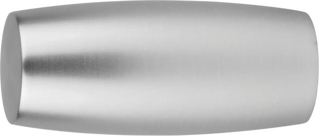 Mydeco Gardinenstangen-Endstück Cubus in Edelstahl-Optik, Durchmesser: 2,5 cm, Silber - Bild 1