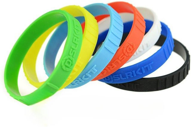 7-teiliges Binchi Keji Travel Armband-Set aus Silikonkautschuk für Kameraobjektive in Blau und Multicolour - Bild 1