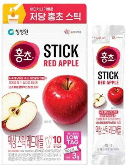 Chung Jung One Fruchtsaftgetränk Granatapfel, Roter Apfel, 10 x 0,04 l - Bild 1