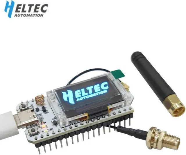 Heltec WiFi LoRa 32(V3) Entwicklungsboard mit ESP32-S3, SX1262 LoRa, Wi-Fi, BLE und OLED-Display via USB Typ C - Bild 1