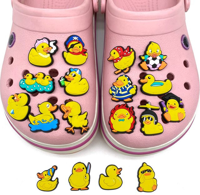 Happye&TiTi Schuh-Charms, Schwimmende Enten, PVC, Jungen und Mädchen, Unisex - Bild 1