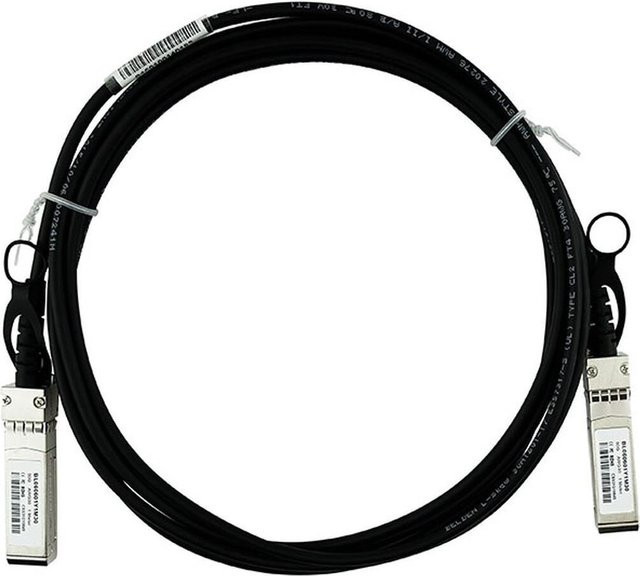 BlueOptics InfiniBand-Kabel SFP56 Schwarz, Länge: 0,5 m - Bild 1