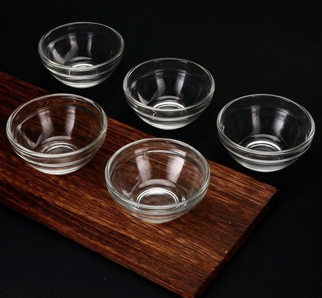 Schönheitssalon Spezielle Glas-Spa-Werkzeuge Maskenschale, Medium, 5er Pack - Bild 1