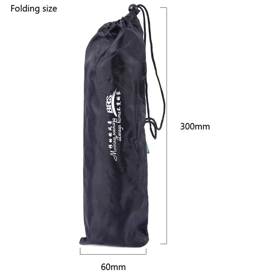 BRS-D21 Campingstuhl aus Aluminiumlegierung in Camouflage, zusammenklappbarer Outdoor-Stuhl für Wandern und Picknick - Bild 3