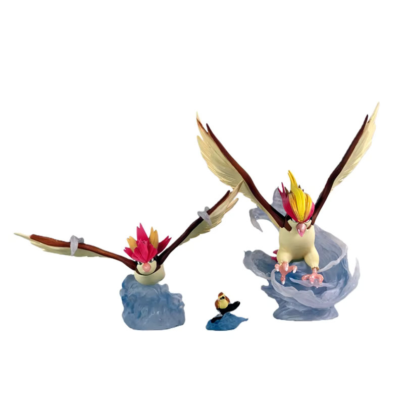 Bandai Pokémon Pidgeot Pidgey Pidgeotto, Anime-Figuren, PVC-Statue, Einzelfigur - Bild 3