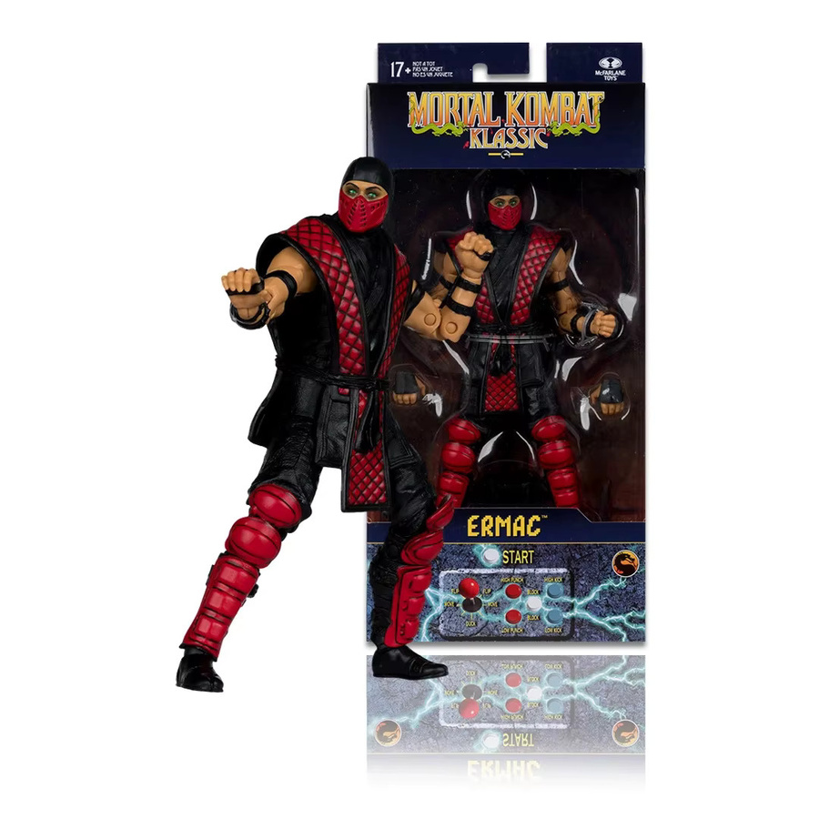 Mcfarlane Toys Mortal Kombat Johnny Cage/Ermac Actionfigur, ab 14 Jahren - Bild 3