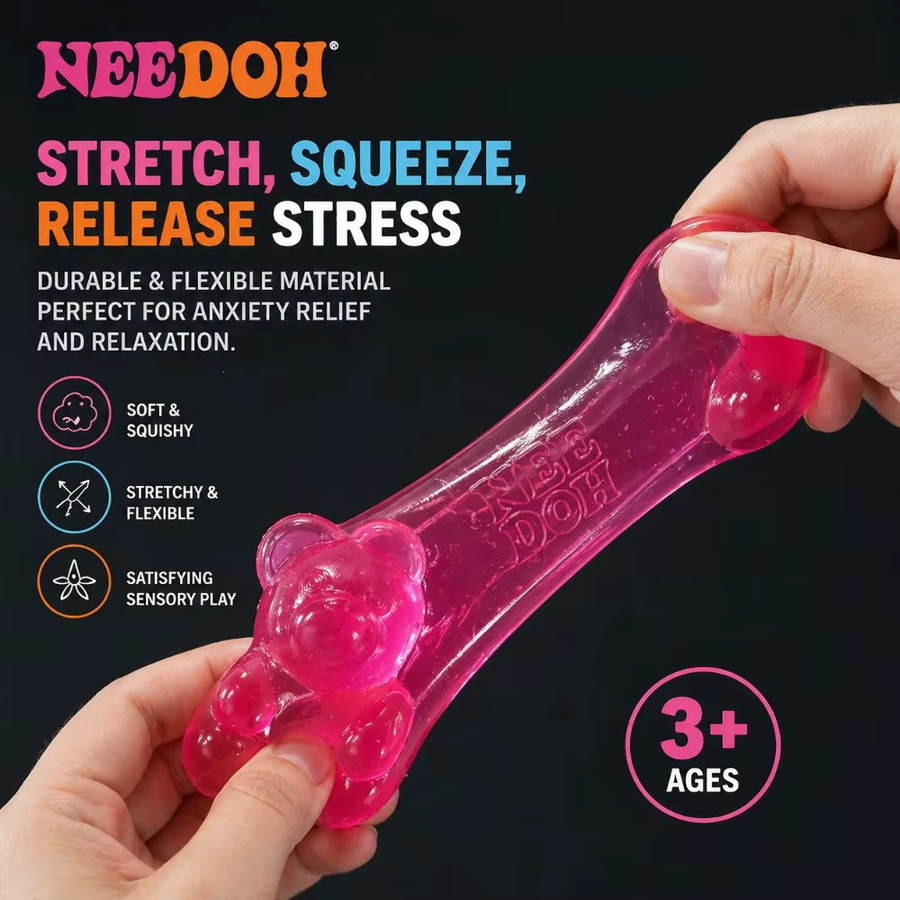 NeeDoh Gummispielzeug, mit Gel gefüllt, 8 cm - Bild 2