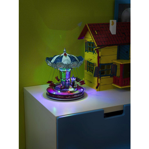 Konstsmide LED Szenerie Karussell Weihnachtsdekoration bunt B/H/T: 21 x 26,5 x 21 cm - Bild 3