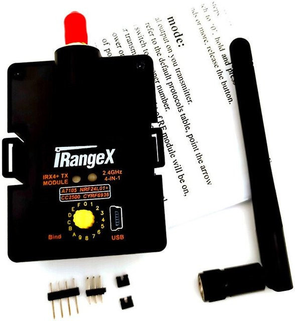 Jumper 4-in-1 Multi-Protokoll RF-Modul STM32 Upgrade für OpenTX und EdgeTX in Schwarz - Bild 1