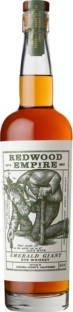 Redwood Empire Emerald Giant Rye Whiskey, USA, Sonoma County, 45 % Vol., 0,7 l - Bild 1