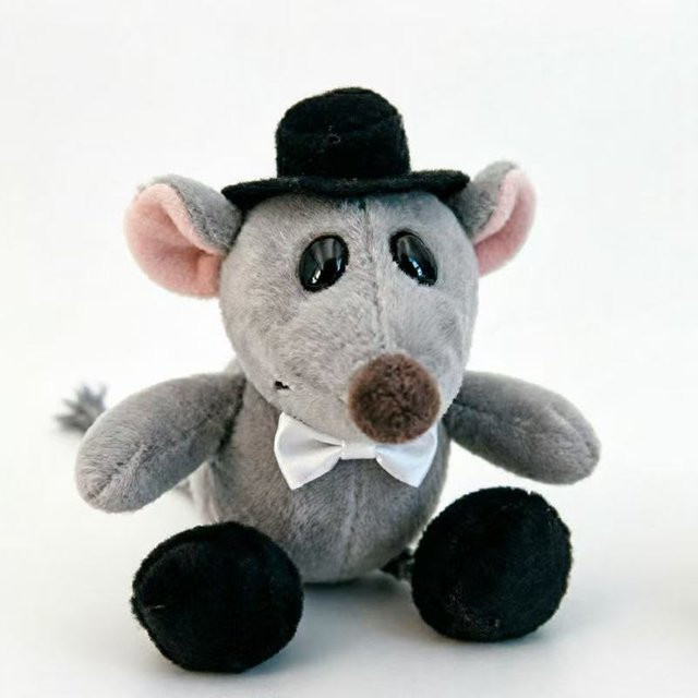 Yiran Health & Beauty Cartoon-Maus-Anhängerpuppe, Plüschtier, 10cm, ab 14 Jahren - Bild 1