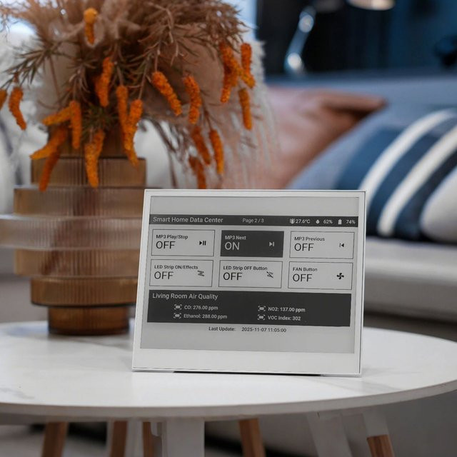 Seeed Studio reTerminal E1003 Smart Home Dashboard mit 10,3 Zoll Touch ePaper Display und ESP32S3 Multisensoren in Weiß - Bild 1
